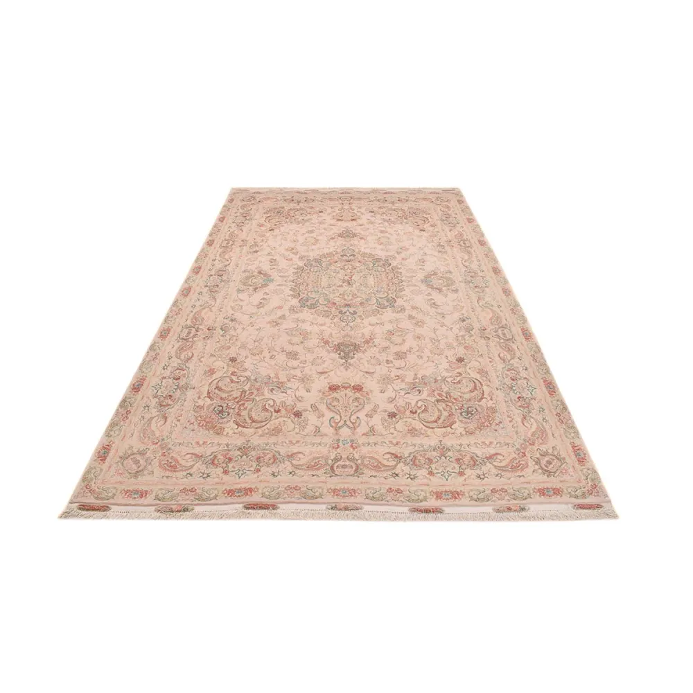 Persisk teppe - Tabriz - Royal - 314 x 200 cm - lys beige