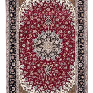 Persisk teppe - Tabriz - Royal - 318 x 205 cm - mørk rød