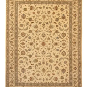 Persisk teppe - Tabriz - Royal - 342 x 250 cm - beige