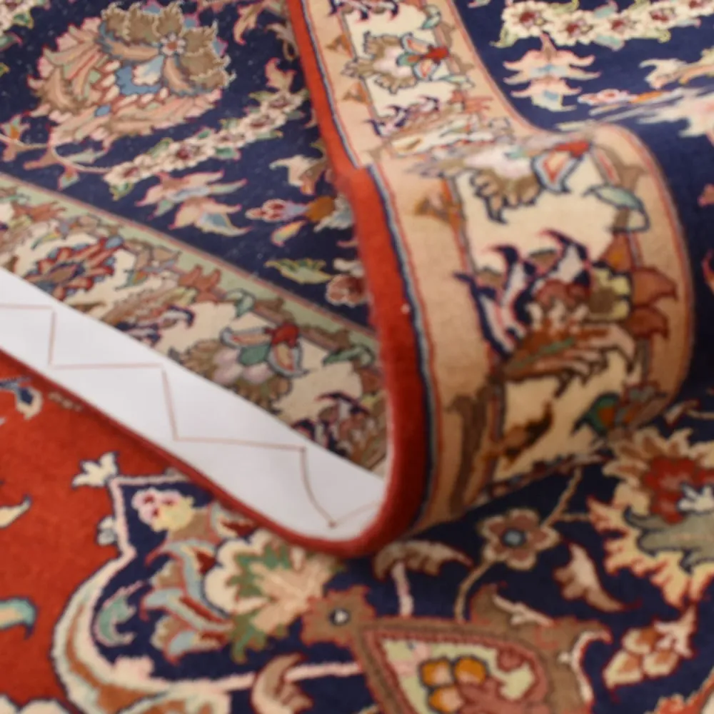 Persisk teppe - Tabriz - Royal - 342 x 252 cm - rød