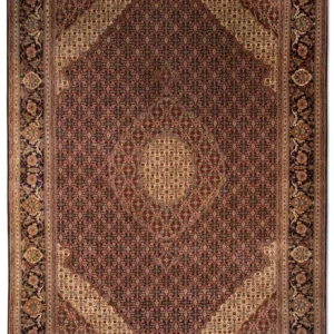 Persisk teppe - Tabriz - Royal - 353 x 252 cm - mørkeblå