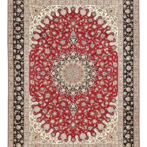 Persisk teppe - Tabriz - Royal - 357 x 250 cm - rød