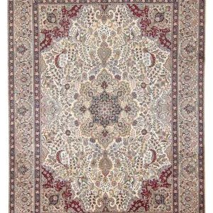 Persisk teppe - Tabriz - Royal - 392 x 303 cm - beige