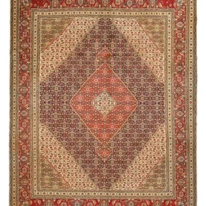 Persisk teppe - Tabriz - Royal - 395 x 297 cm - rust