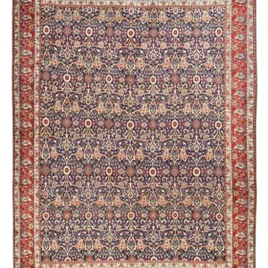 Persisk teppe - Tabriz - Royal - 405 x 305 cm - rust
