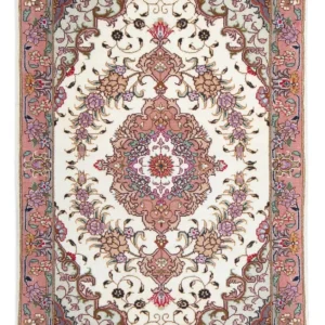 Persisk teppe - Tabriz - Royal - 90 x 60 cm - beige