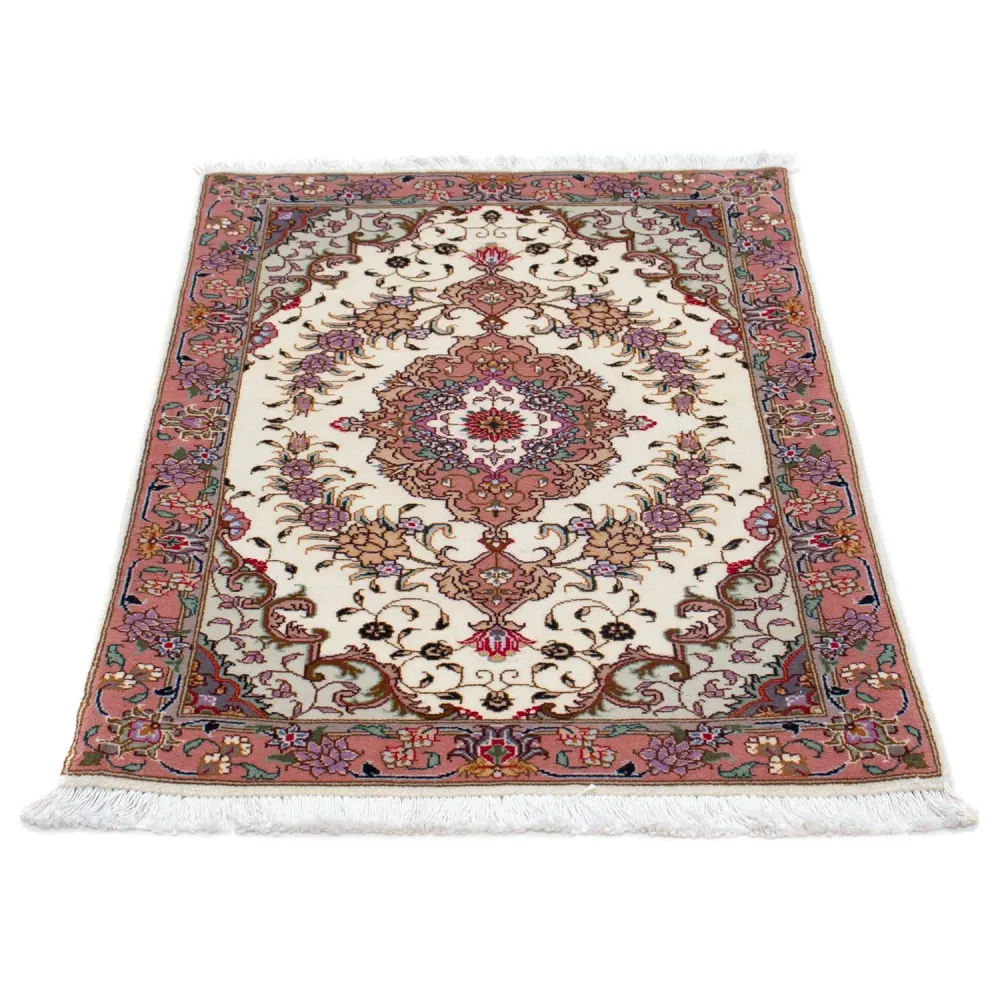 Persisk teppe - Tabriz - Royal - 90 x 60 cm - beige