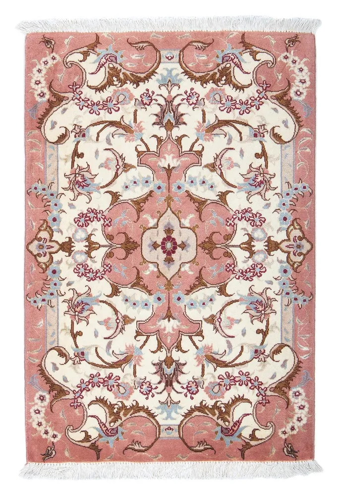 Persisk teppe - Tabriz - Royal - 90 x 61 cm - beige