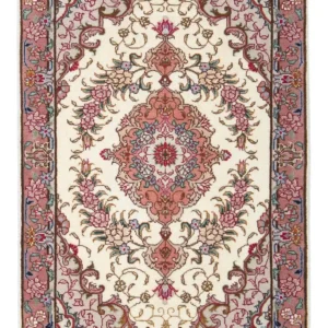 Persisk teppe - Tabriz - Royal - 87 x 60 cm - beige