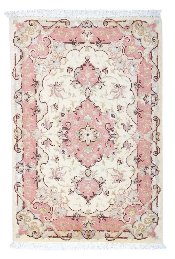 Persisk teppe - Tabriz - Royal - 92 x 60 cm - beige