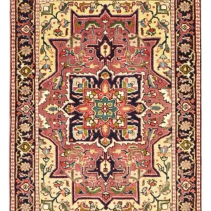 Persisk teppe - Tabriz - Royal - 82 x 60 cm - lys rød