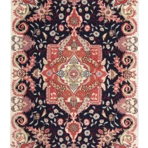 Persisk teppe - Tabriz - Royal - 92 x 61 cm - mørkeblå