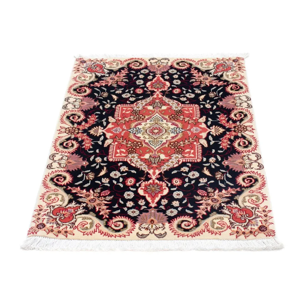 Persisk teppe - Tabriz - Royal - 92 x 61 cm - mørkeblå