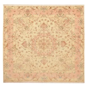 Persisk teppe - Tabriz - Royal square - 248 x 242 cm - lys beige