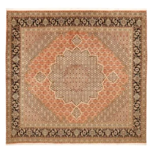 Persisk teppe - Tabriz - Royal square - 253 x 245 cm - mørk beige