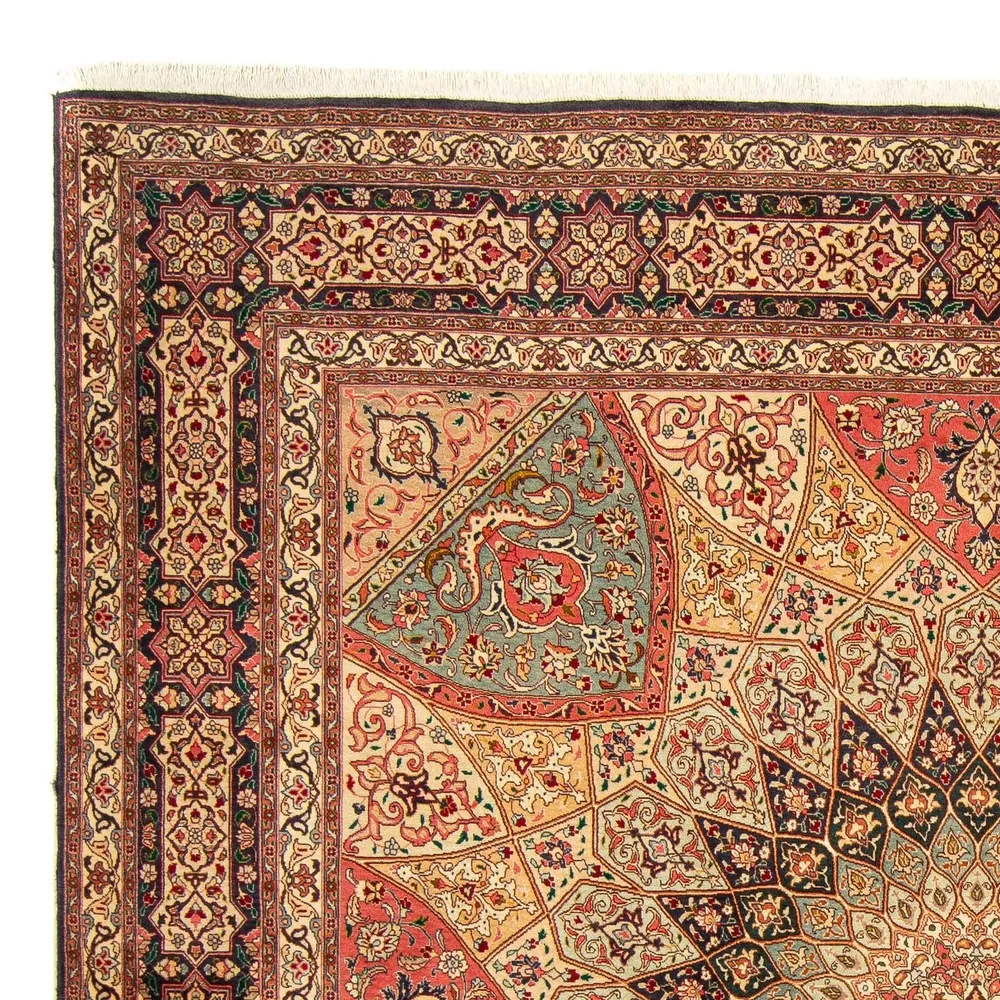 Persisk teppe - Tabriz - Royal square - 253 x 250 cm - flerfarget