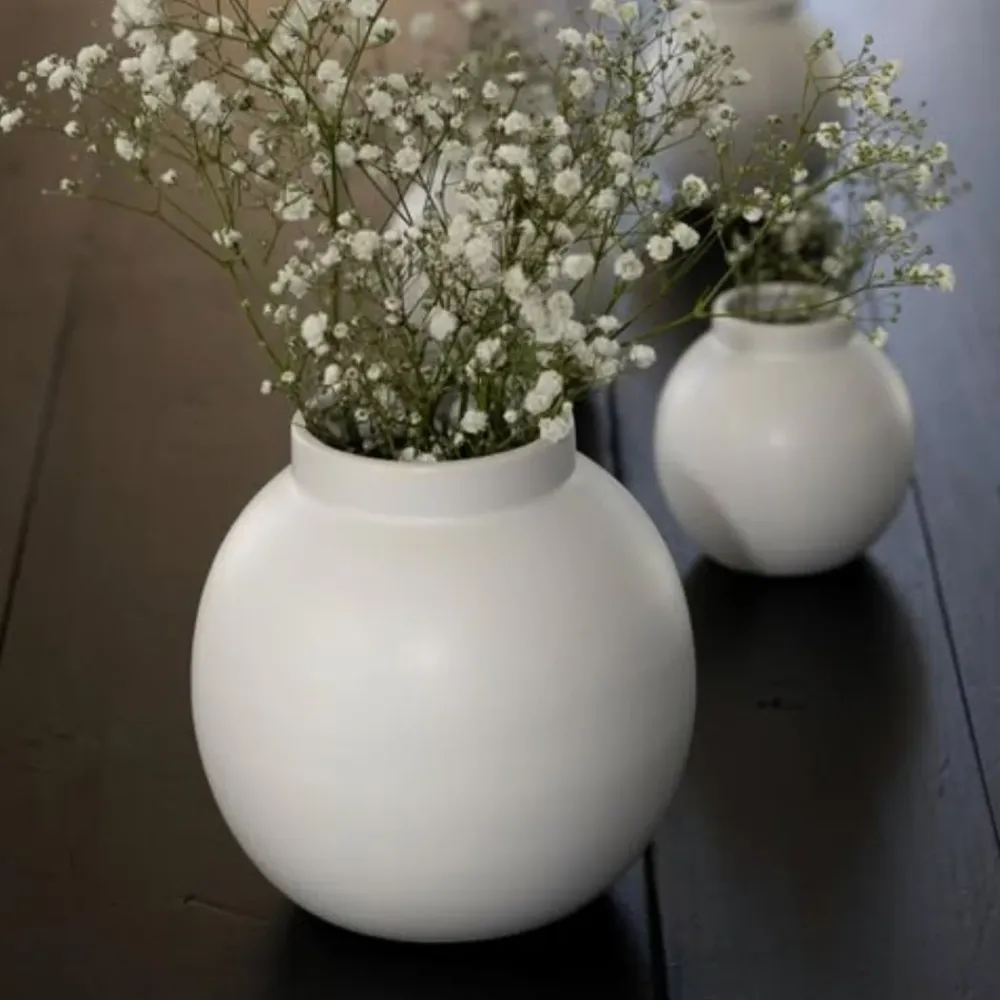 sögne nora vase balloon beige medium
