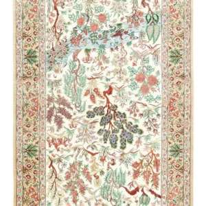 Silketeppe - Ghom Silk - Premium - 122 x 80 cm - beige