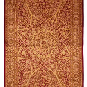 Silketeppe - Ghom Silk - Premium - 216 x 132 cm - mørkeblå