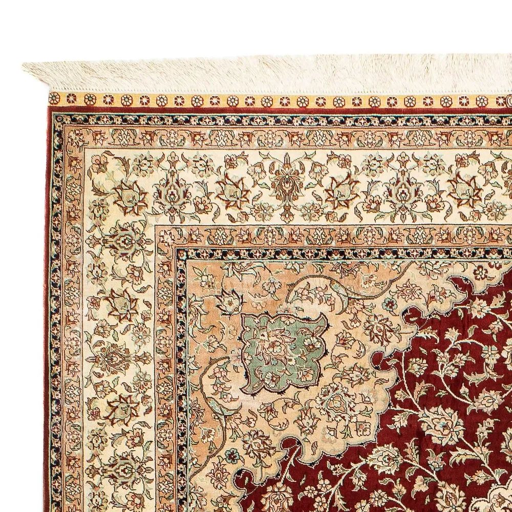 Silketeppe - Ghom Silk - Premium - 216 x 132 cm - mørkeblå