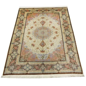 Silketeppe - Ghom Silk - Premium - 240 x 155 cm - beige