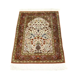 Silketeppe - Hereke Silk - Premium - 128 x 80 cm - beige