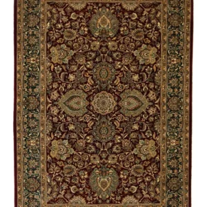 Silketeppe - Hereke Silk - Premium - 187 x 125 cm - rød