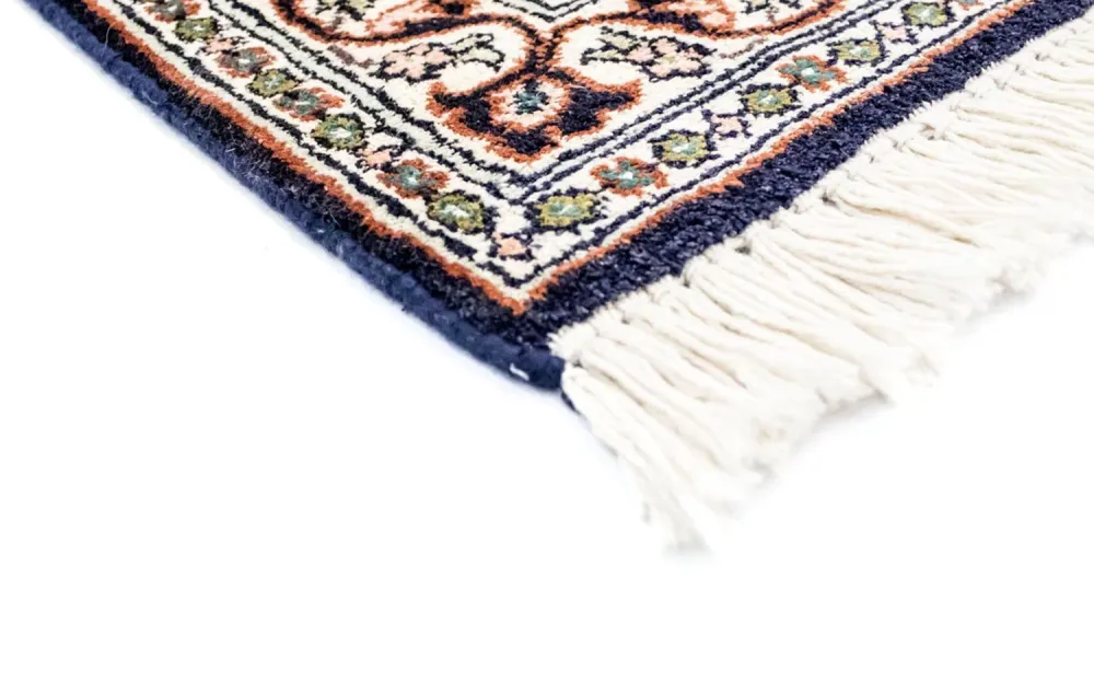 Silketeppe - Kashmir silke - 124 x 65 cm - flerfarget