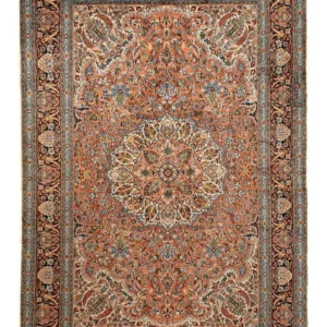 Silketeppe - Kashmir silke - 182 x 121 cm - lysebrun