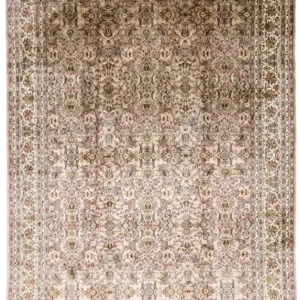 Silketeppe - Kashmir silke - 308 x 204 cm - beige