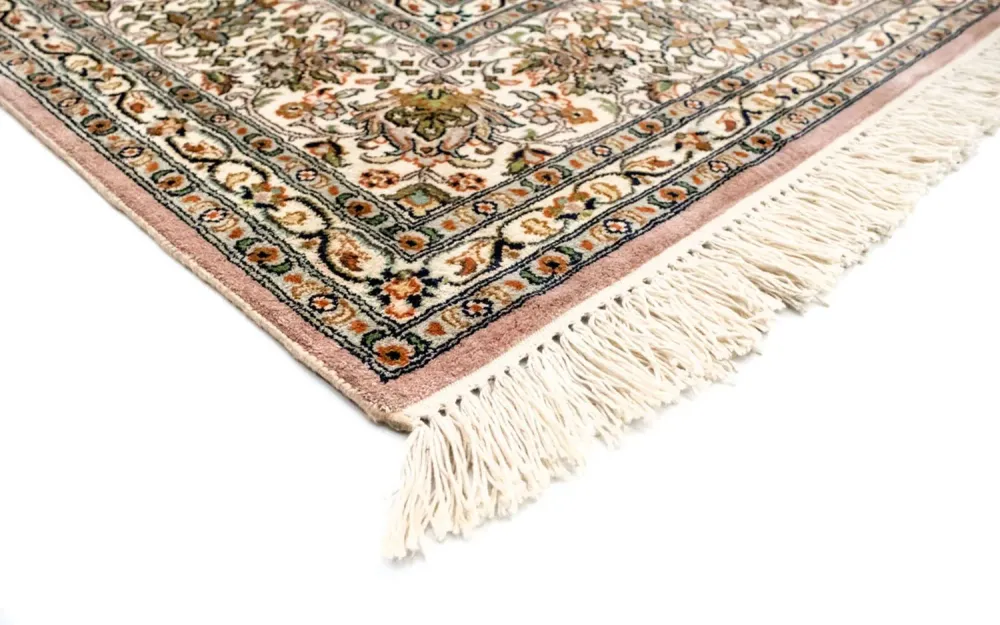 Silketeppe - Kashmir silke - 308 x 204 cm - beige