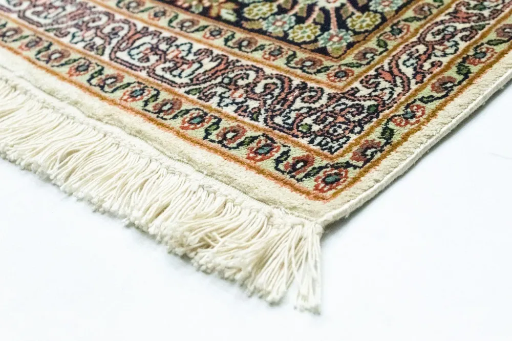 Silketeppe - Kashmir silke - 316 x 211 cm - beige