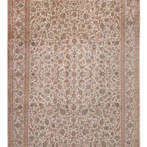 Silketeppe - Kashmir silke - 358 x 249 cm - beige