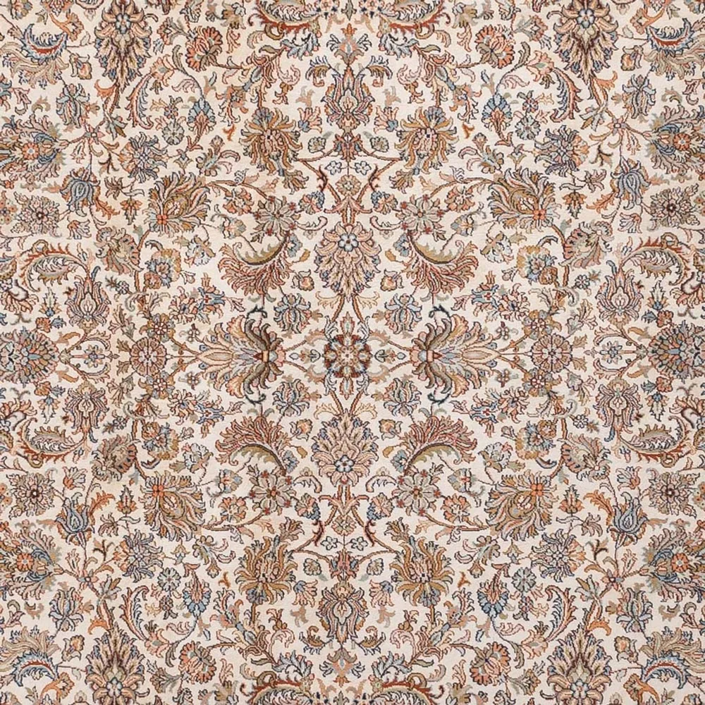Silketeppe - Kashmir silke - 358 x 249 cm - beige