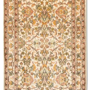 Silketeppe - Kashmir silke - 95 x 62 cm - beige