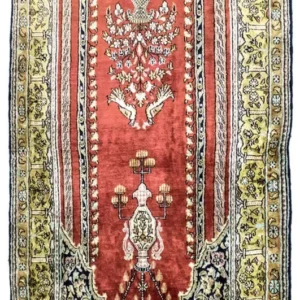 Silketeppe - Kayseri - 137 x 77 cm - rød