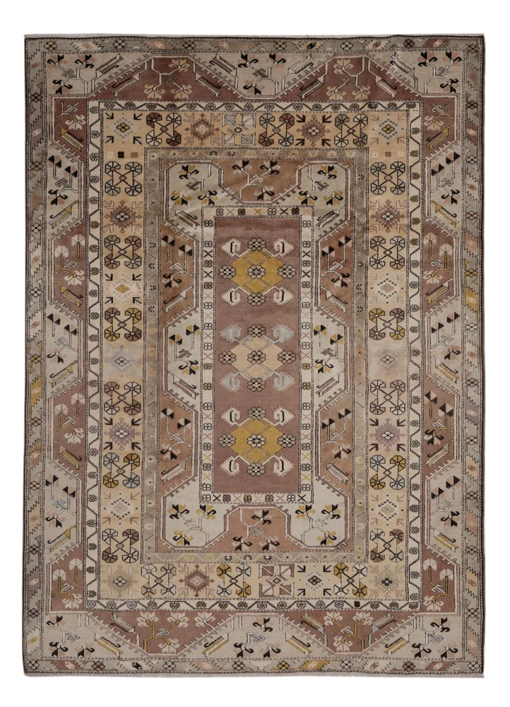 Silketeppe - Kayseri - 280 x 200 cm - lys beige