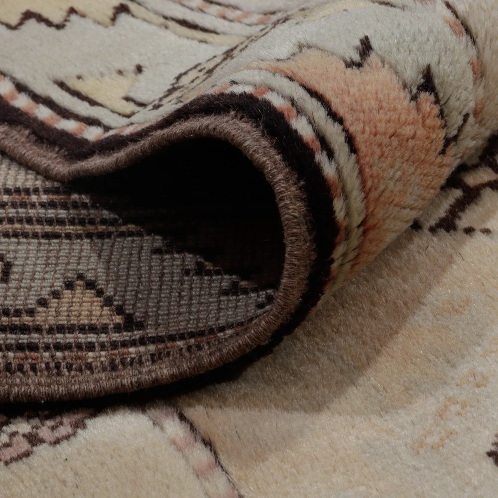 Silketeppe - Kayseri - 280 x 200 cm - lys beige