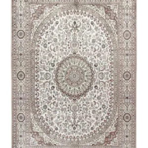 Silketeppe - Kina silke - 352 x 269 cm - beige