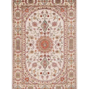 Silketeppe - Kina silke - 89 x 59 cm - beige