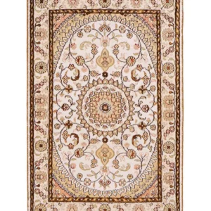 Silketeppe - Kina silke - 88 x 59 cm - beige