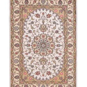 Silketeppe - Kina silke - 91 x 61 cm - beige