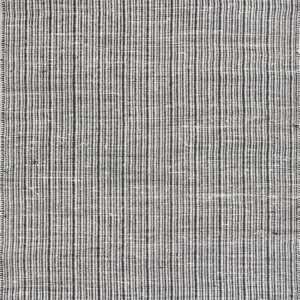 Sisalteppe - 240 x 150 cm - svart og hvitt