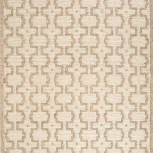 Sisalteppe - 285 x 195 cm - lys beige