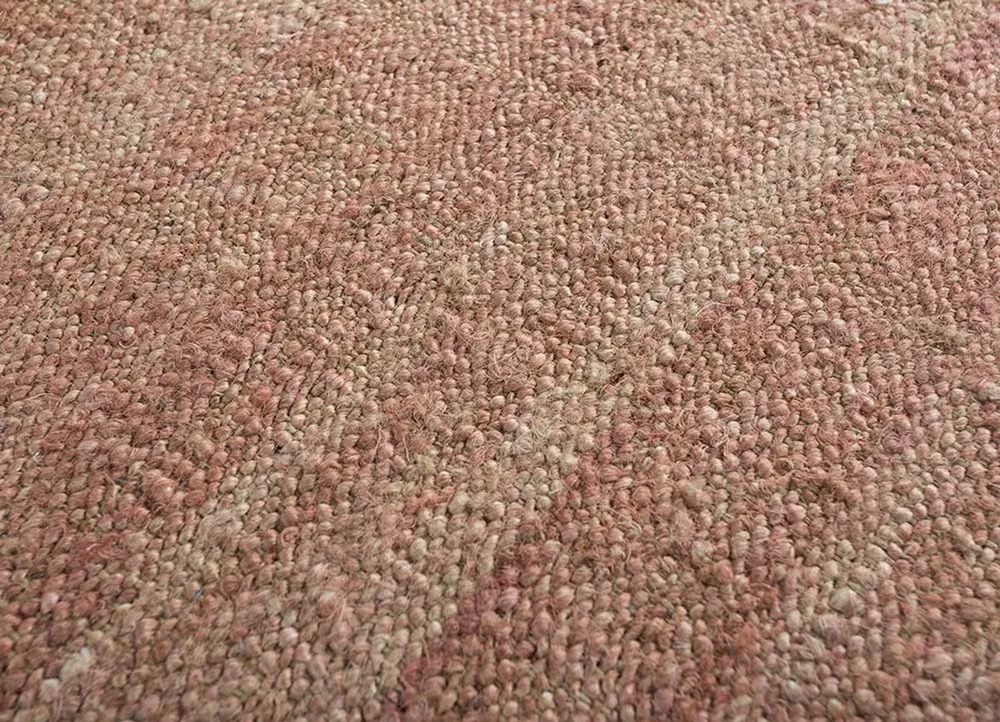 Sisalteppe spesiell form - 300 x 240 cm - flerfarget