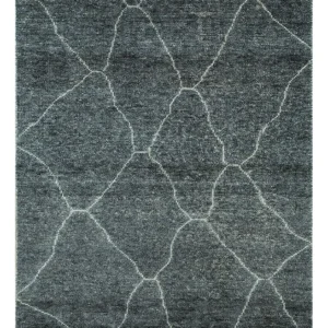 Teppe - 225 x 158 cm - lys rød
