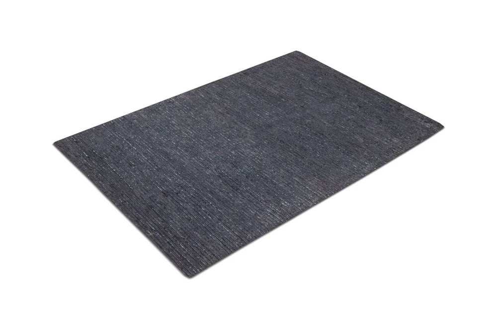 Teppe med kort luv - 180 x 120 cm - grå
