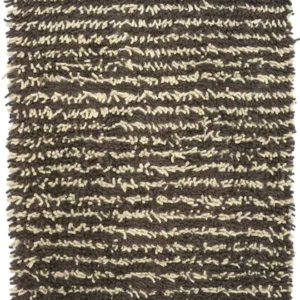 Teppe med høy luv - 200 x 124 cm - flerfarget