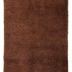 Teppe med høy luv - 230 x 150 cm - brun