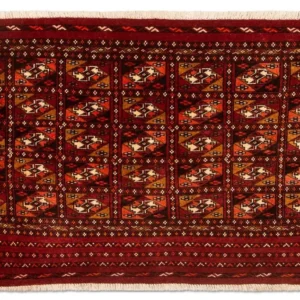 Turkaman teppe - 115 x 67 cm - rød